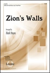 Zion's Walls SATB choral sheet music cover